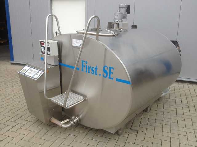 Used Serap Milk Tank with Automatic RL 10 Tank Cleaning