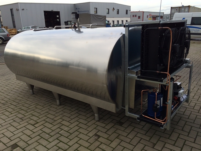 Used Mueller Milk Cooling Tank With New Cleaning System