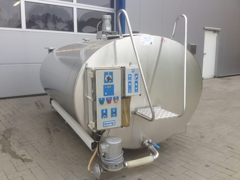 Used Serap Milk Tanks with RL3 Cleaning System.
