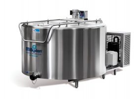 Milkplan Vertitank milk vat - 50 to 2500 litres - with and without cooling unit - large model
