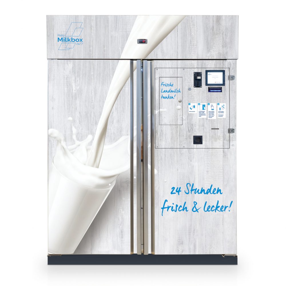 milchautomat milkbox 360 milk vending machine weiss